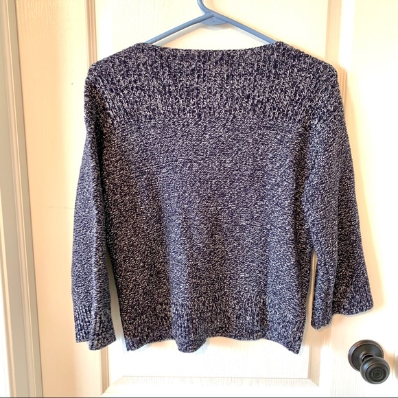 LOFT Petites Marbled Boatneck Sweater—SZ. XXSP - Picture 8 of 14